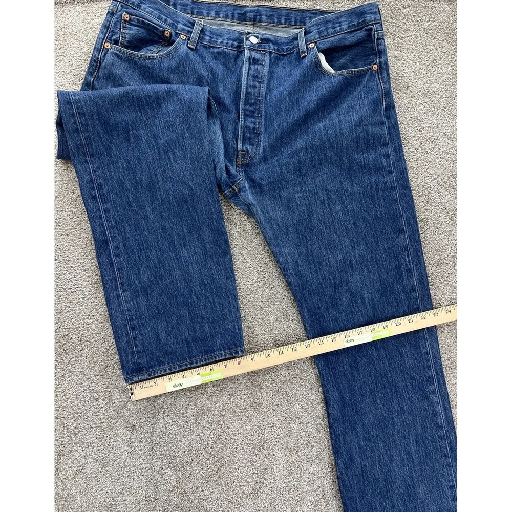 Levis 501 XX Jeans Mens‎ 42x30 Blue Original Stonewash 100% Cotton Made in Egypt